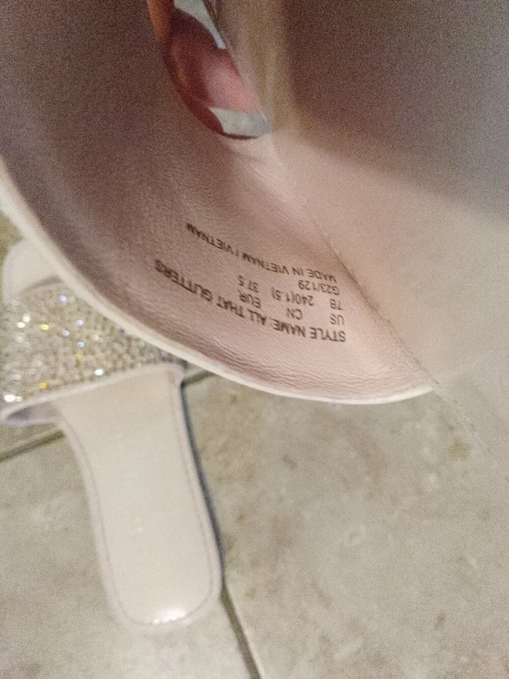 Kate Spade Sparkly Slides - Size 7